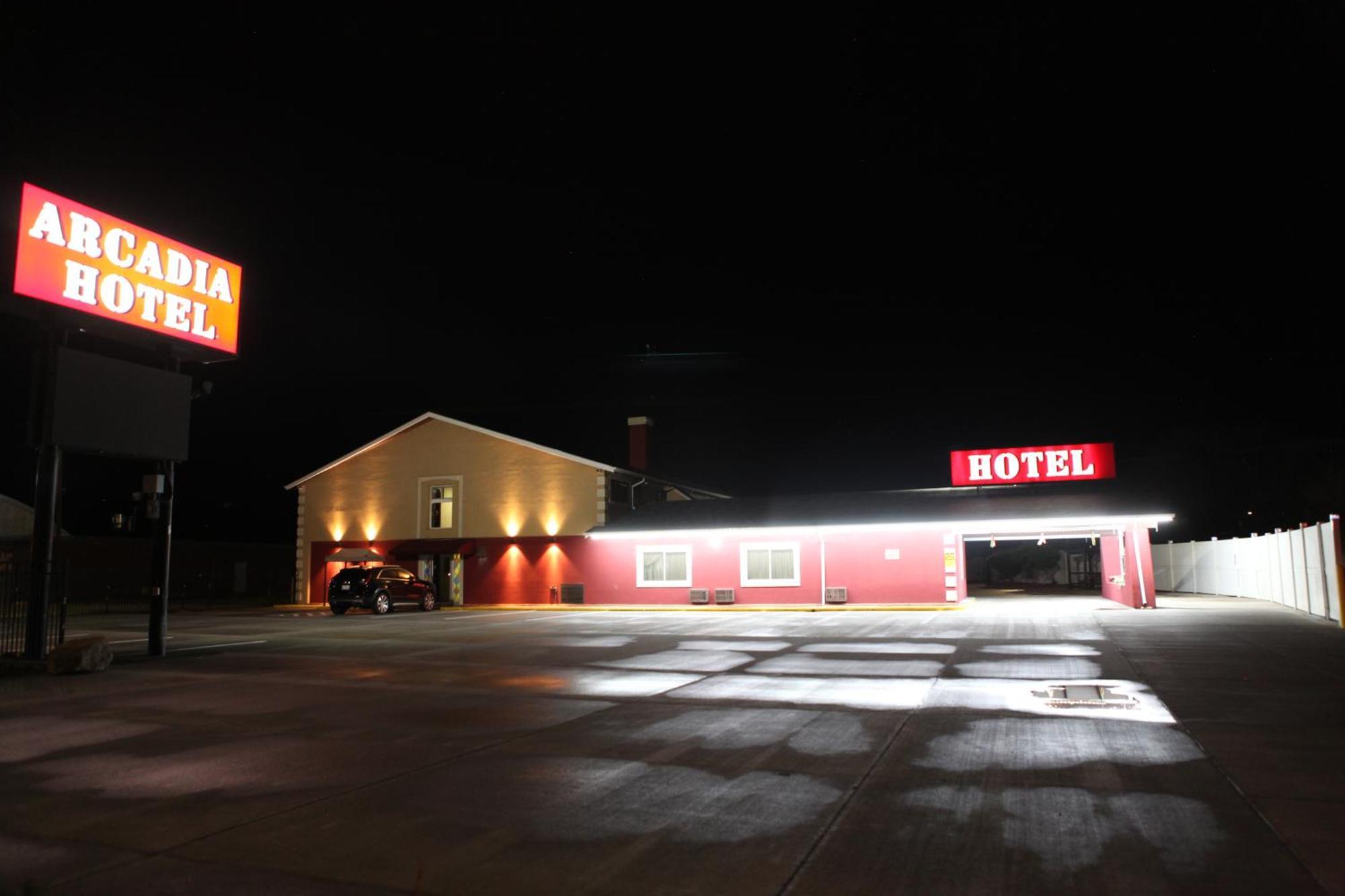 Arcadia Hotel Gering Dış mekan fotoğraf